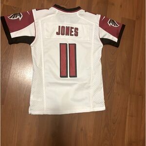 White and Red Falcons Jersey